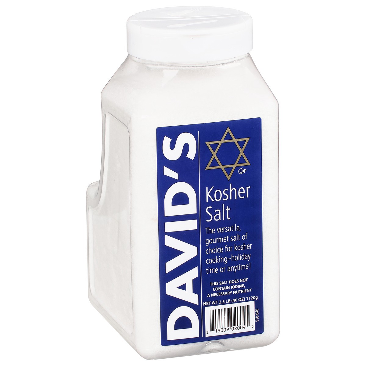 slide 8 of 11, David's Kosher Salt 2.5 lb, 2.5 lb