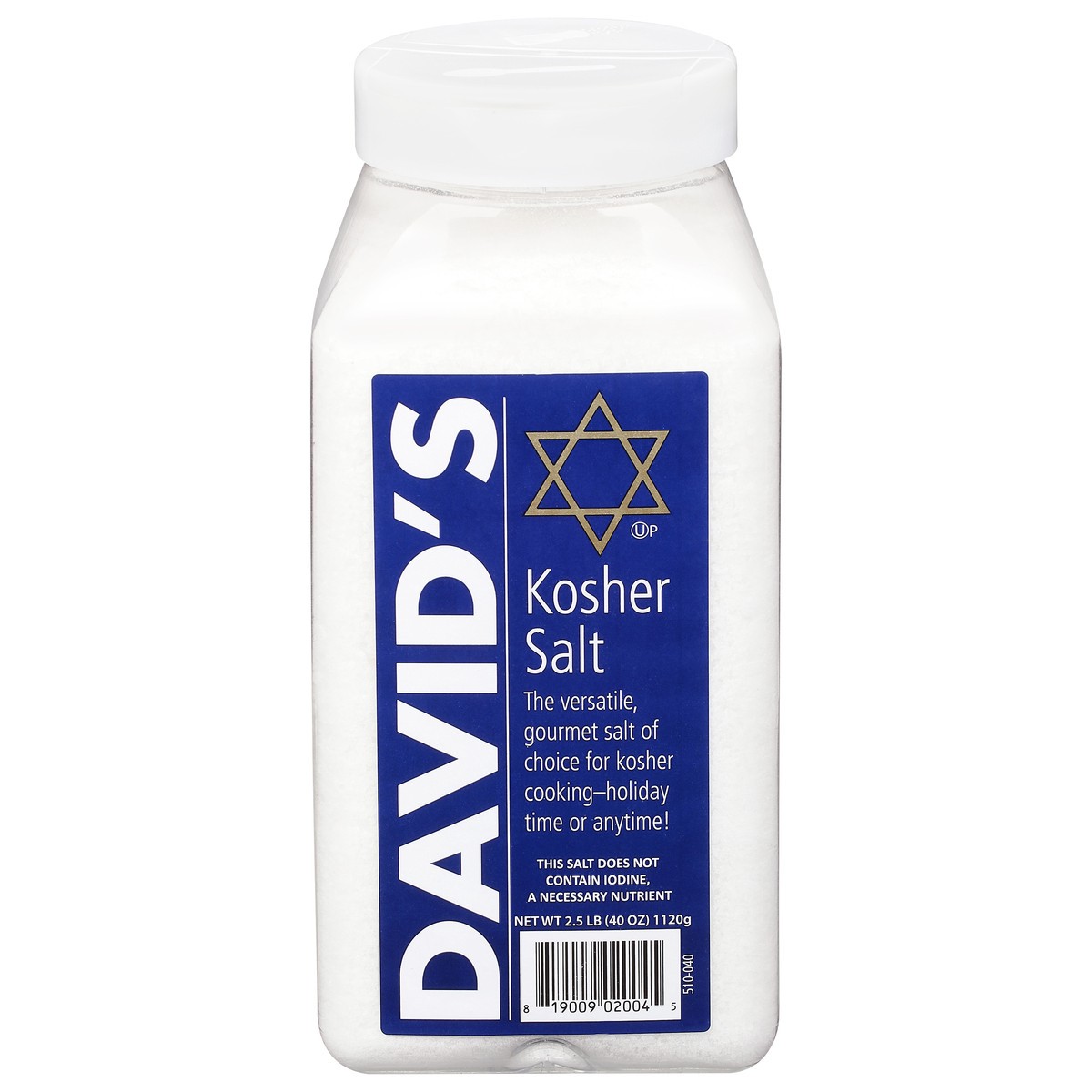 slide 1 of 11, David's Kosher Salt 2.5 lb, 2.5 lb