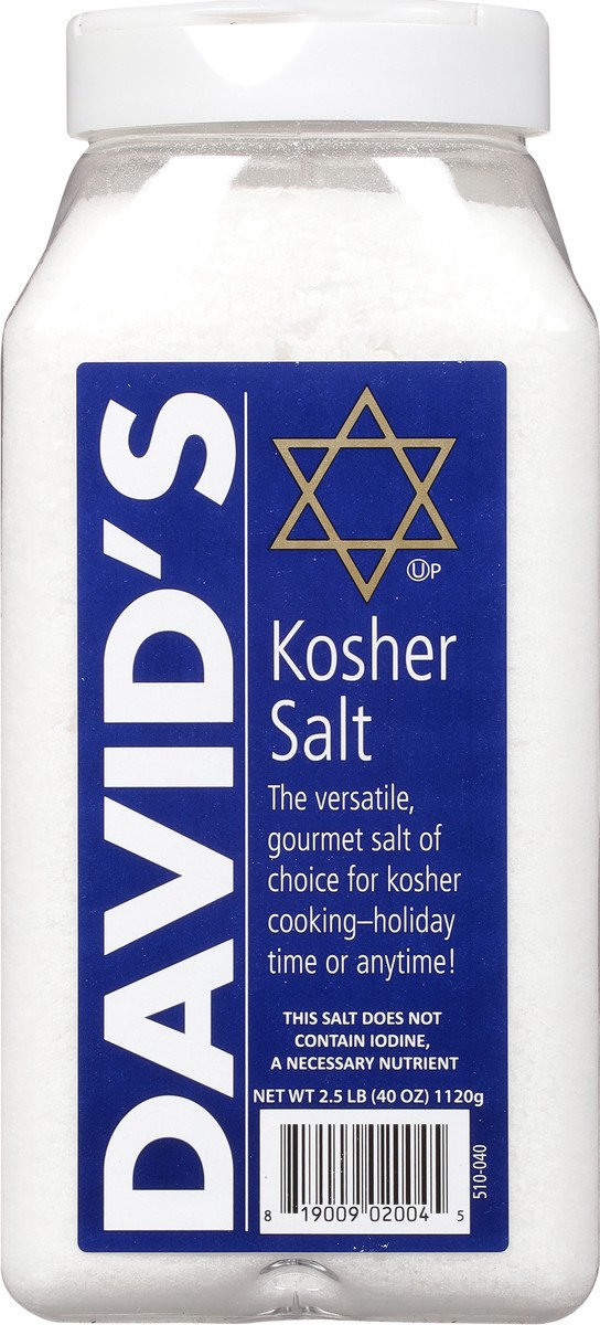 slide 5 of 11, David's Kosher Salt 2.5 lb, 2.5 lb