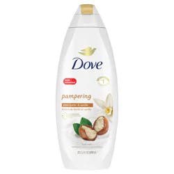 Dove Body Wash Pampering Shea Butter & Vanilla, 20 oz