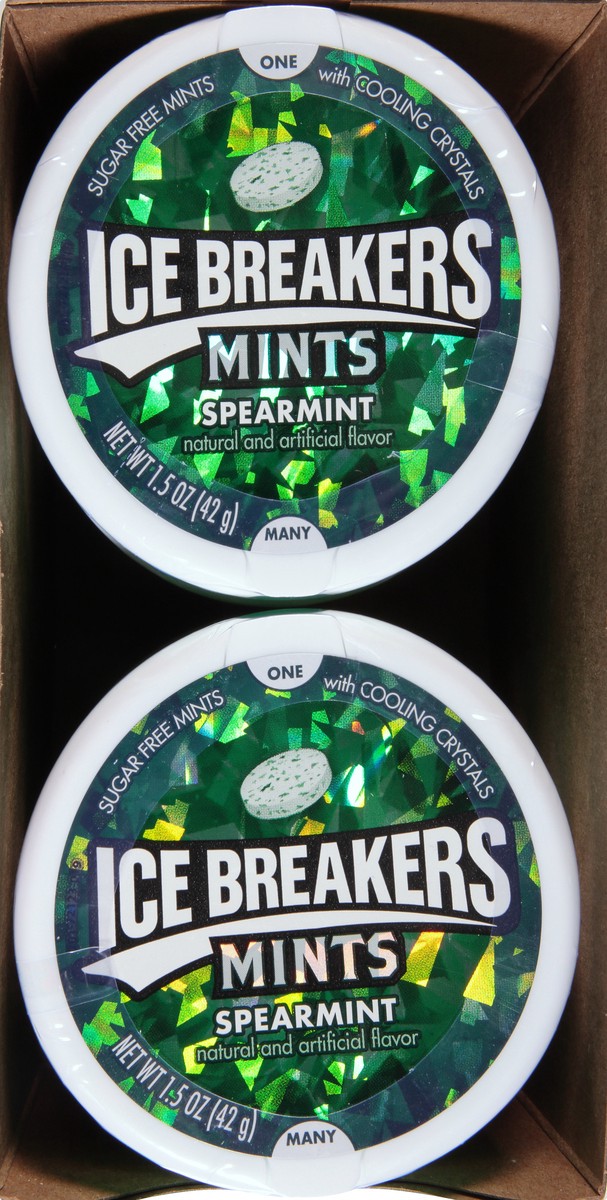 slide 8 of 10, Ice Breakers Spearmint, 8 ct