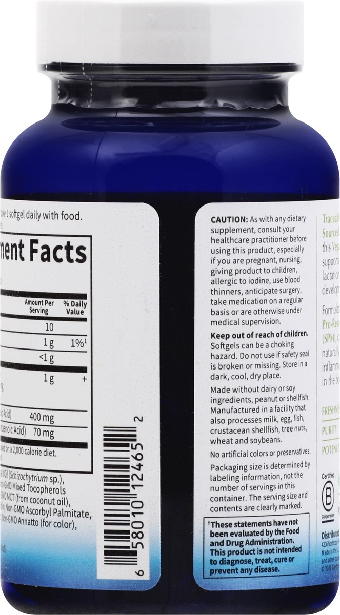 slide 6 of 9, Garden of Life Vegan Prenatal Dha, 1 ct