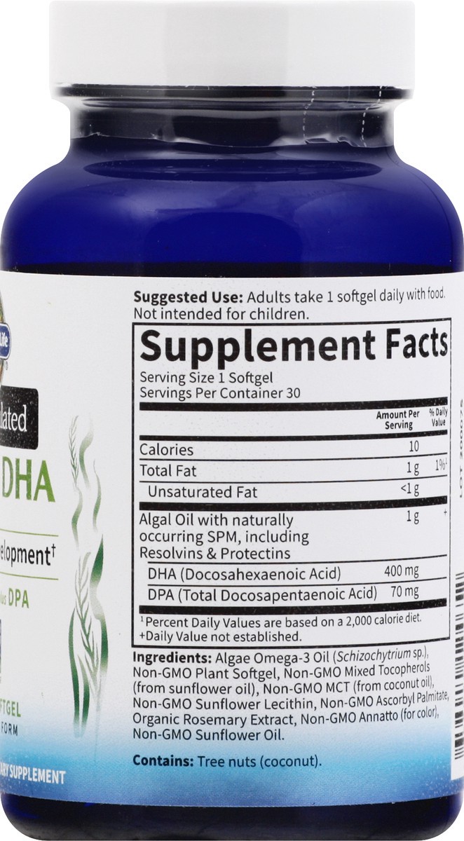 slide 7 of 9, Garden of Life Vegan Prenatal Dha, 1 ct