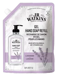 J.R. Watkins Lavender Gel Hand Soap Refill