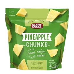 Giant Eagle Frozen Pineapple Chunks