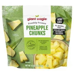 Giant Eagle Frozen Pineapple Chunks