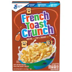French Toast Crunch Breakfast Cereal, Syrup and Cinnamon Taste, 11.1 oz