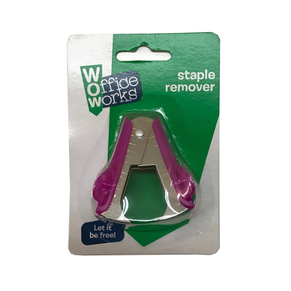 slide 1 of 1, Officeworks Staple remover, 1 ct