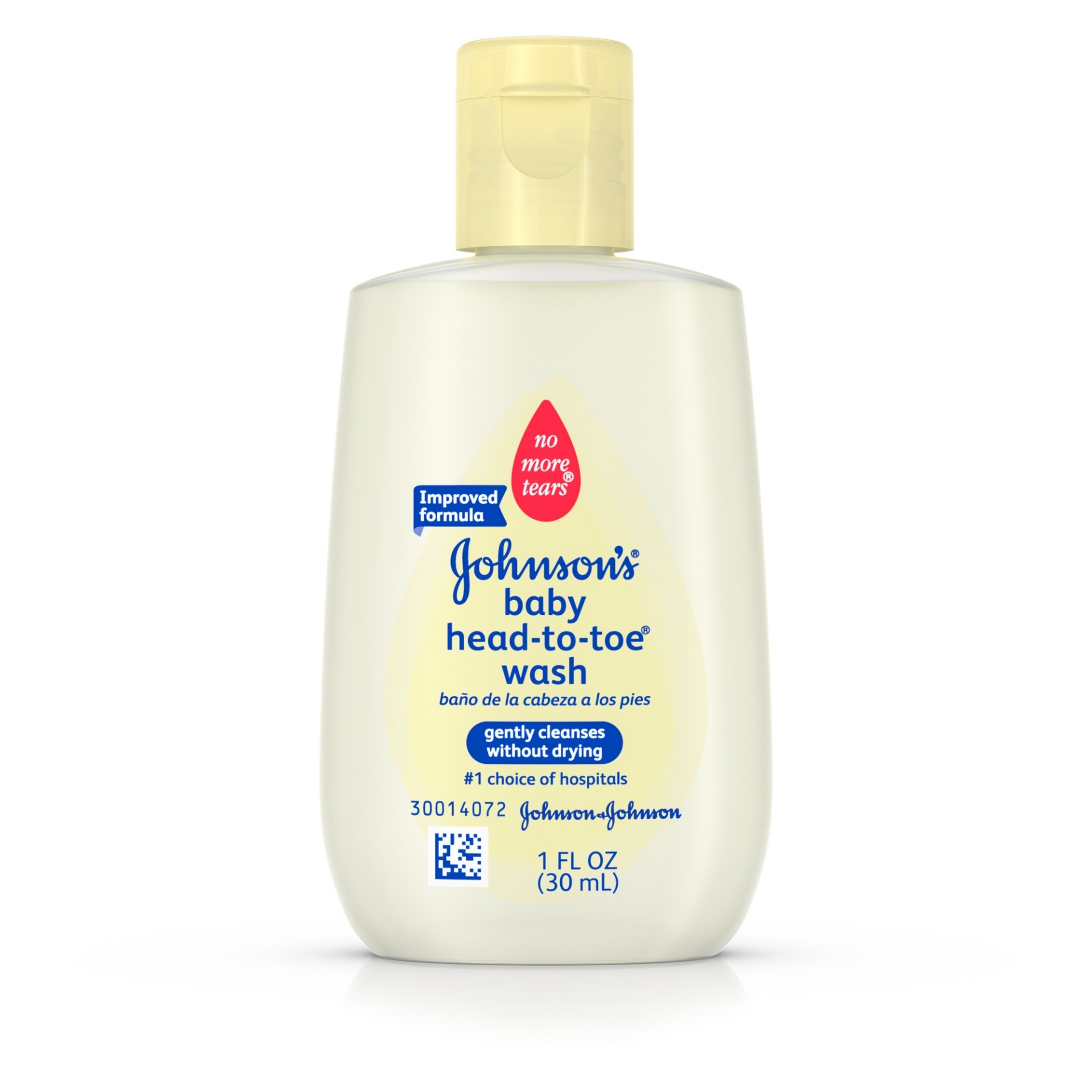 slide 1 of 1, Johnson's Head-To-Toe Baby Wash, Travel Size, 1 fl oz