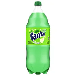 Fanta Green Apple Bottle, 2 Liters