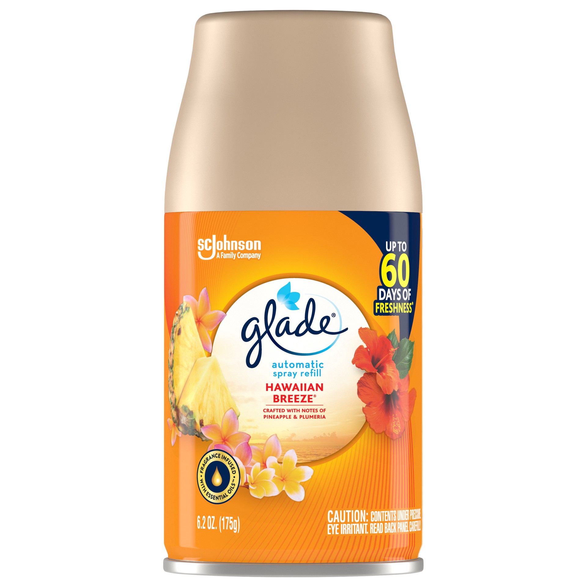 slide 1 of 5, Glade Hawaiian Breeze Auto Spray Refill, 6.2 oz