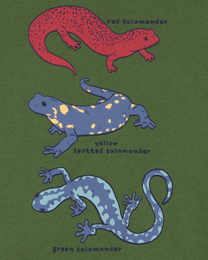 slide 2 of 2, Carter's Toddler Short-Sleeve Tee - Green Olive 2T, 1 ct