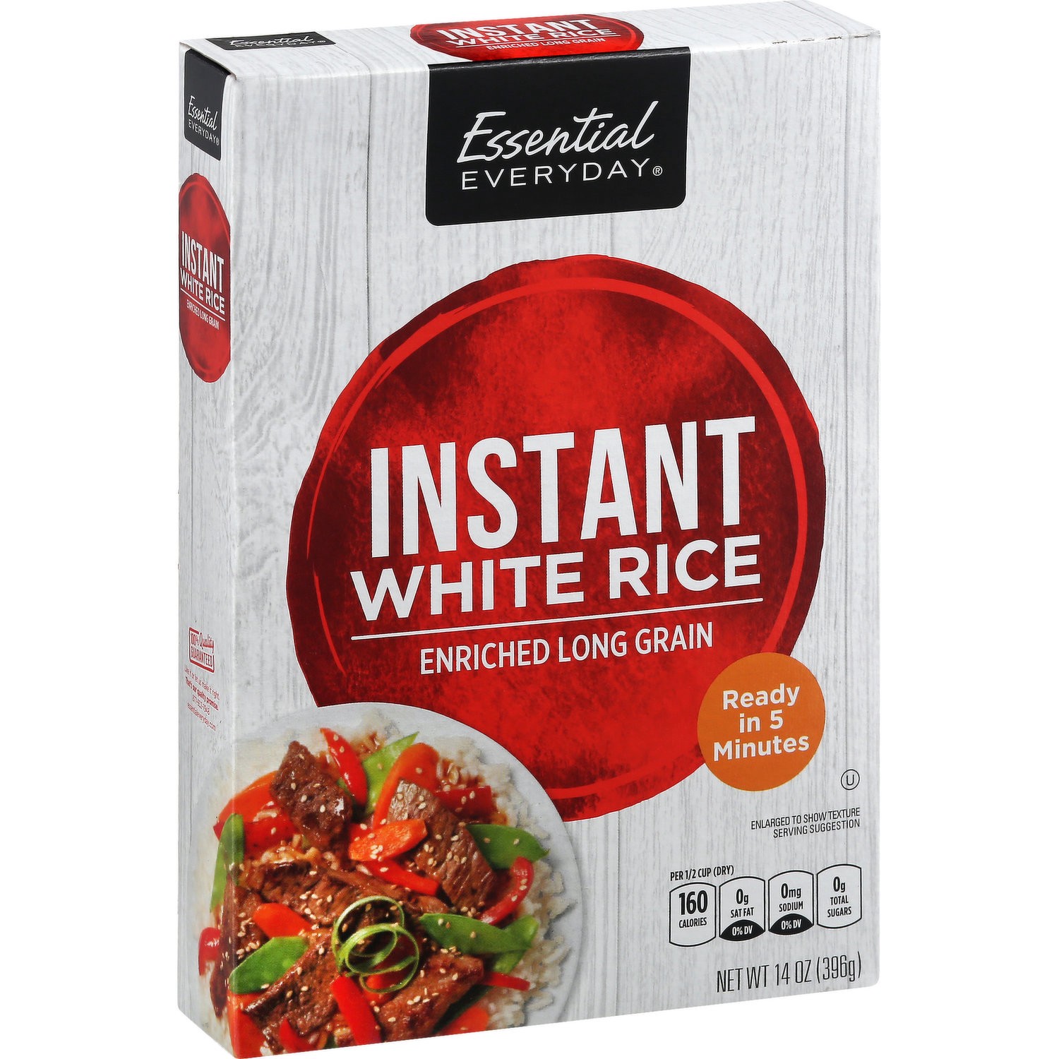 slide 1 of 1, Essential Everyday Instant Rice, 14 oz