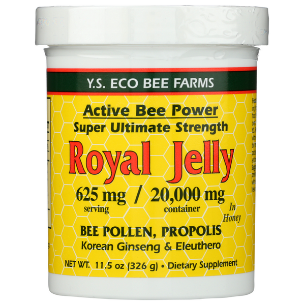 slide 1 of 1, Y.S. Organic Bee Farms Ys Royal Jelly Alive Bee Power, 11.5 oz