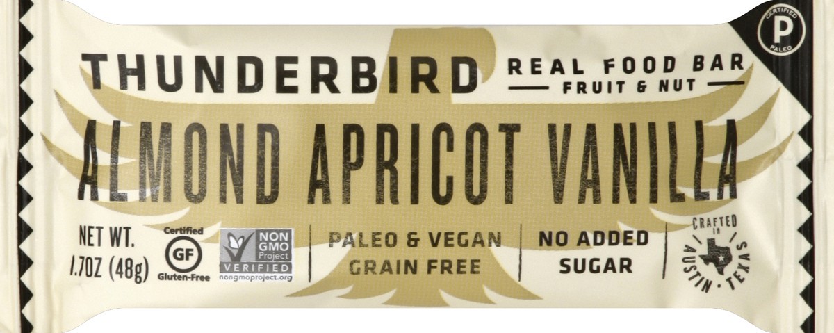 slide 2 of 5, Thunderbird Almond Apricot Fruit/Nut Bar, 1.7 oz