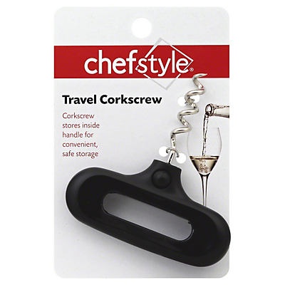slide 1 of 1, chefstyle Travel Corkscrew, 1 ct