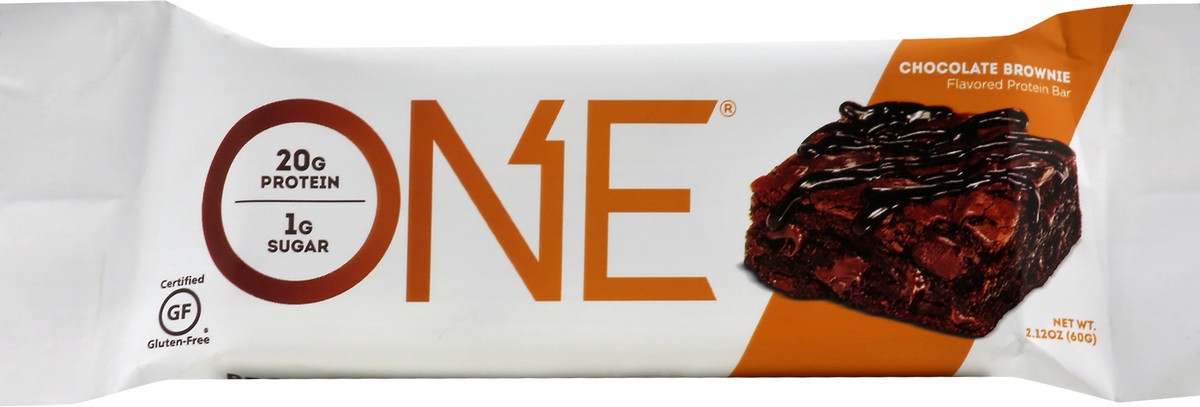 slide 1 of 9, ONE Chocolate Brownie Flavored Protein Bar 2.12 oz, 2.12 oz