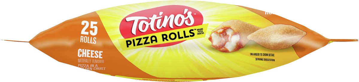 slide 4 of 9, Totino's Pizza Rolls, Cheese Flavored, Frozen Snacks, 12.2 oz, 25 ct, 25 ct