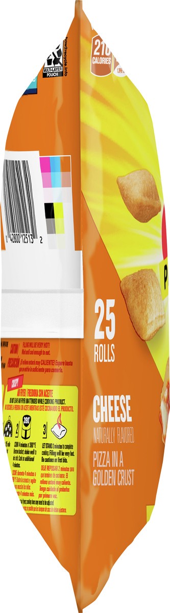 slide 7 of 9, Totino's Pizza Rolls, Cheese Flavored, Frozen Snacks, 12.2 oz, 25 ct, 25 ct