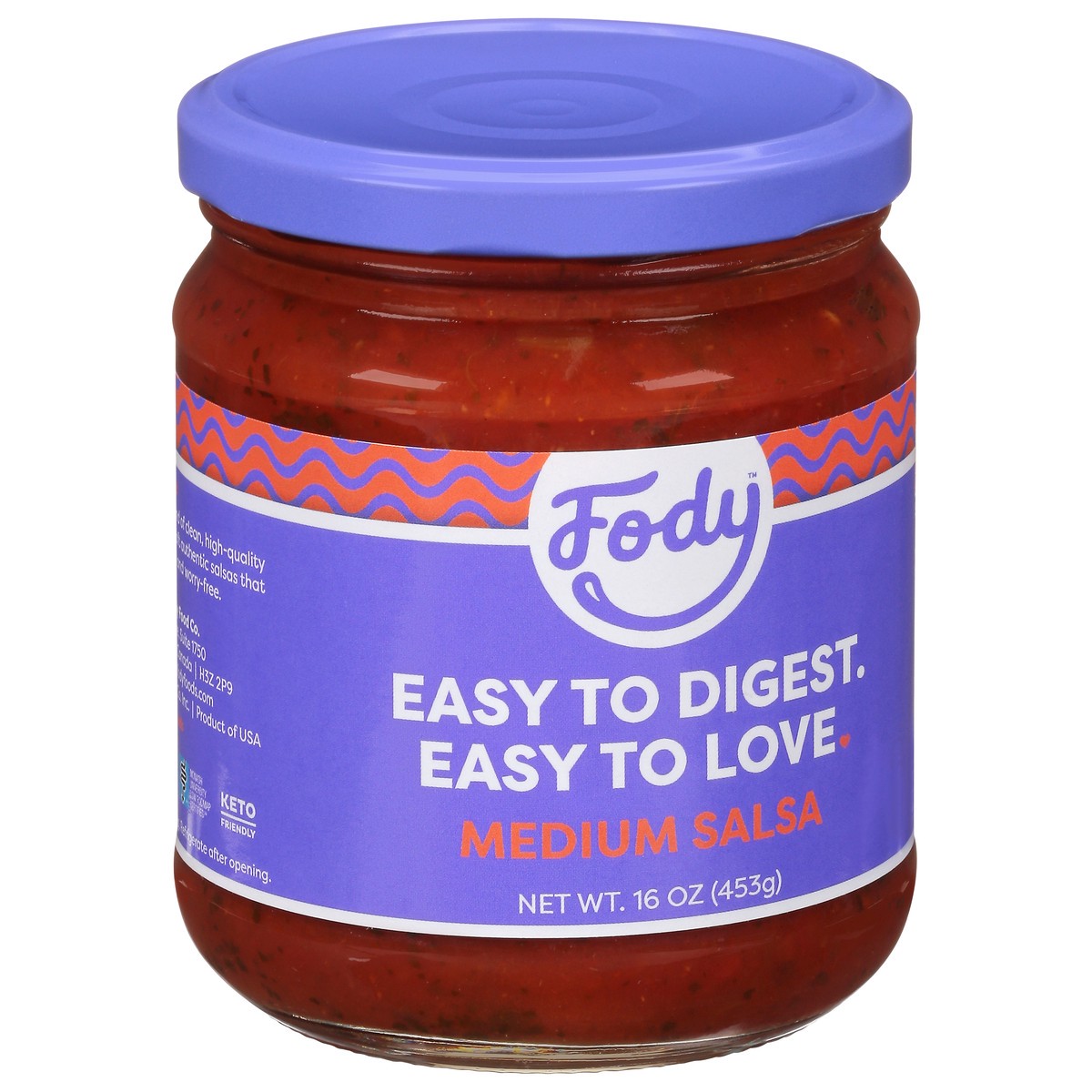 slide 5 of 12, Fody Medium Sensitive Salsa 16 oz, 16 oz