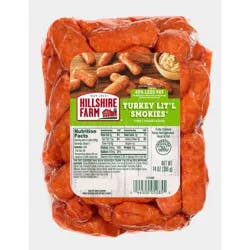 Hillshire Farm Turkey Lit'l Smokies Smoked Sausage, 14 oz.