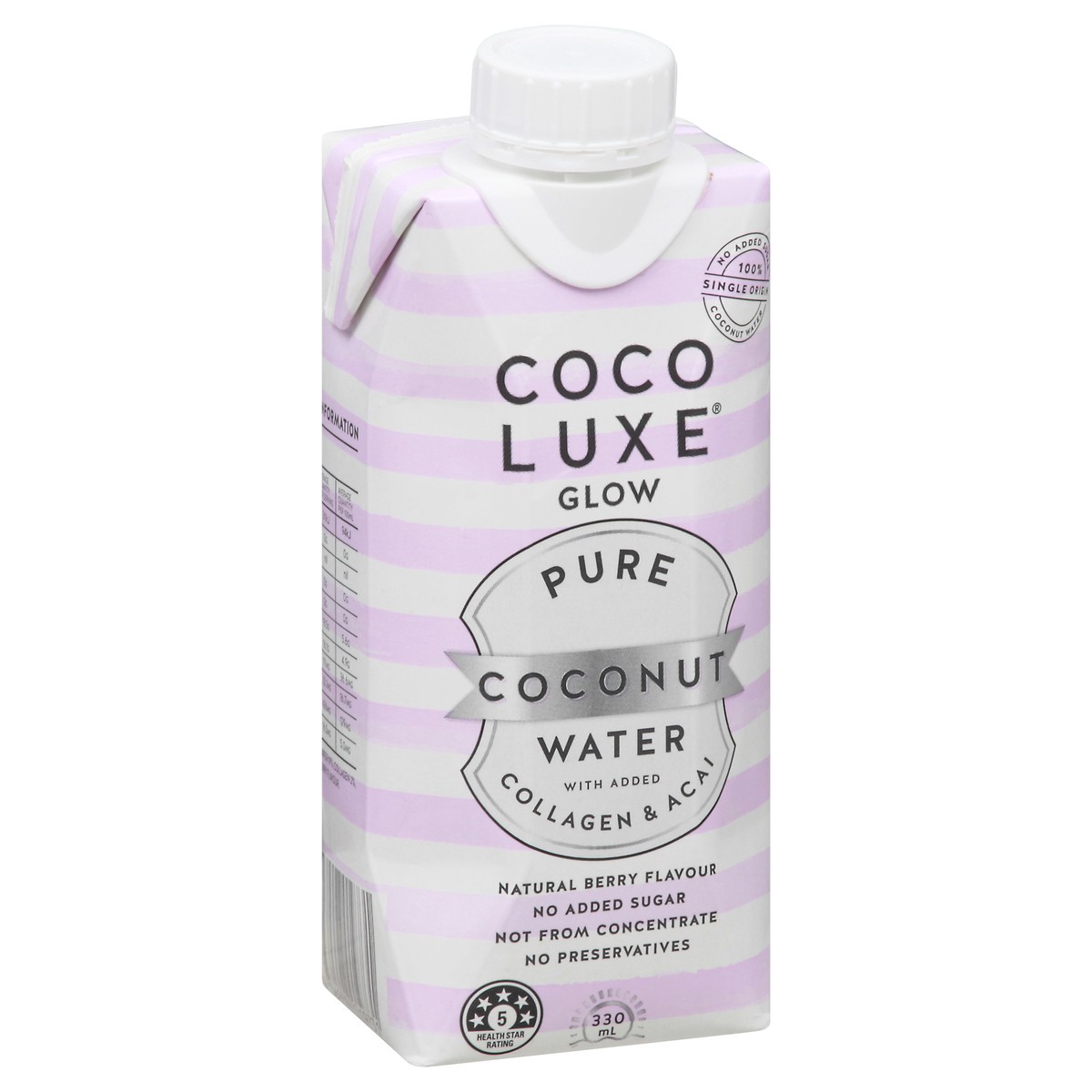 slide 11 of 14, Coco Luxe Glow with Collagen & Acai Coconut Water- 11 oz, 11 oz