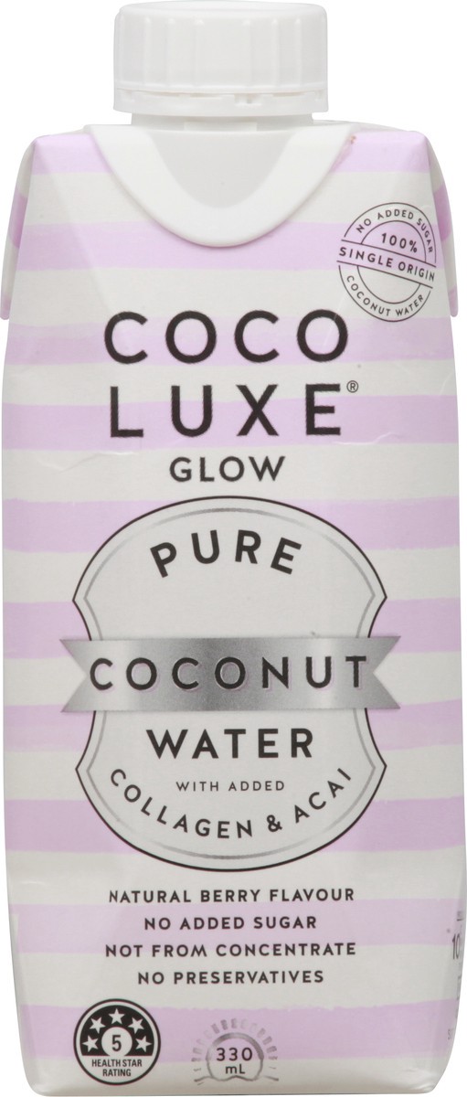 slide 12 of 14, Coco Luxe Glow with Collagen & Acai Coconut Water- 11 oz, 11 oz