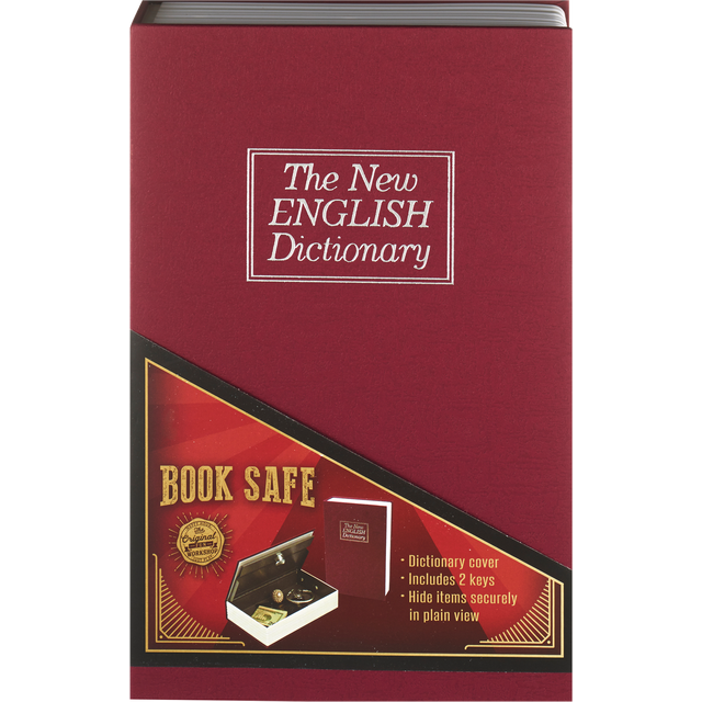 slide 1 of 1, 8In Book Dictionary Safe, 1 ct