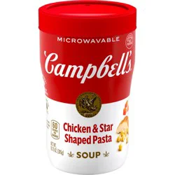 Campbell's Chicken Soup With Star-Shaped Pasta