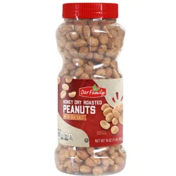 Our Family Honey Dry Roasted Peanuts