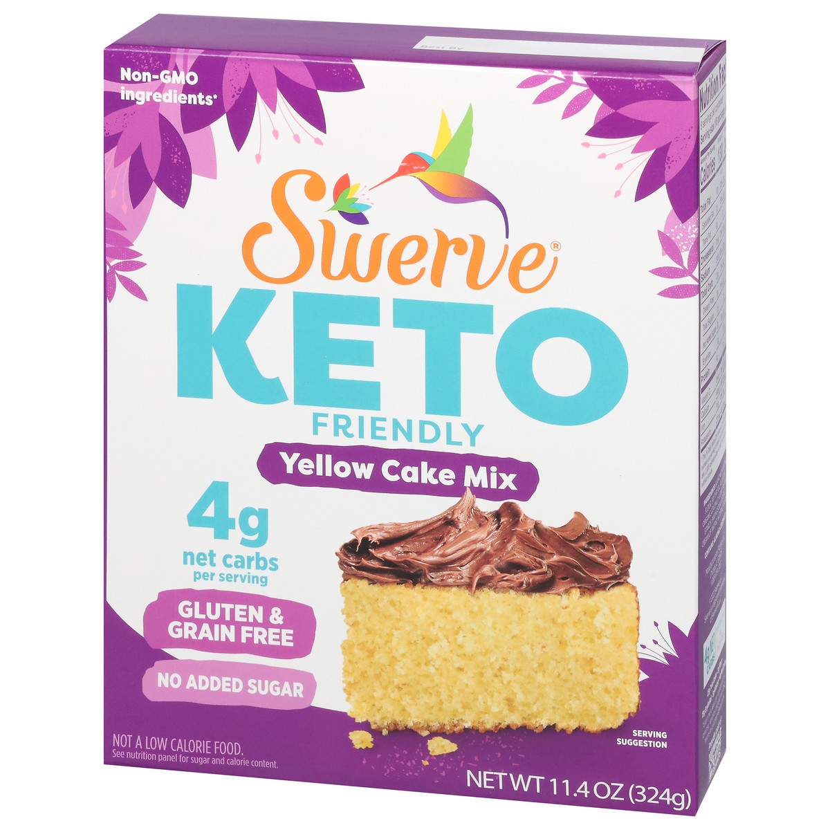 slide 5 of 9, Swerve Keto Friendly Yellow Cake Mix 11.4 oz, 11.4 oz