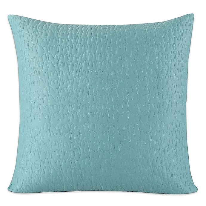 slide 1 of 1, Kensie Ginny European Pillow Sham - Teal, 1 ct