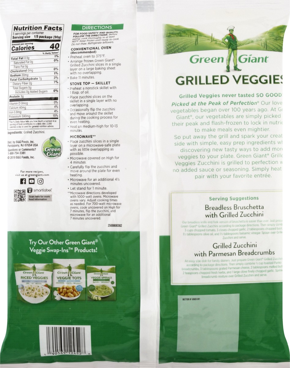 slide 7 of 9, Green Giant Zucchini Grilled Veggies 16 oz, 16 oz