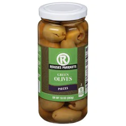Rouses Markets Pieces Green Olives 10 oz
