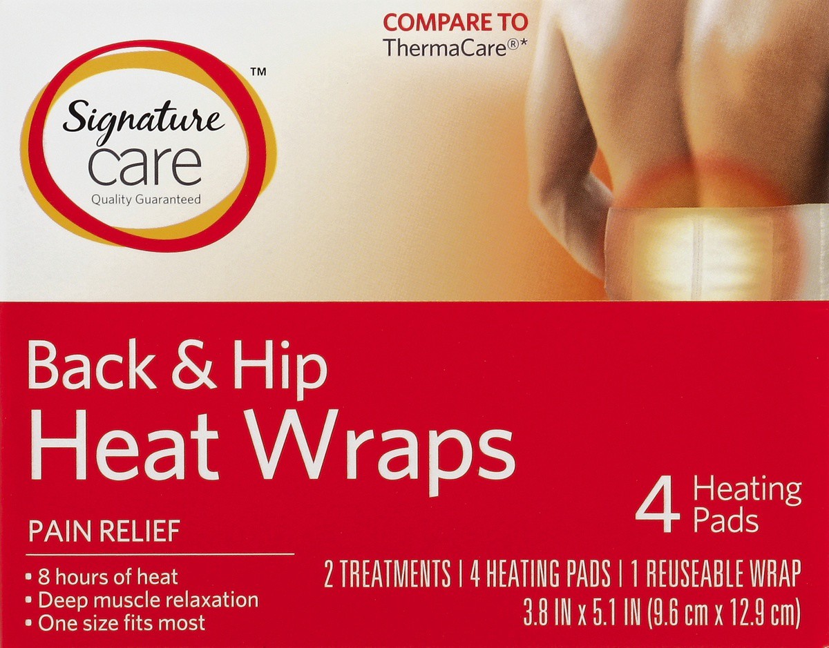 slide 3 of 4, Signature Heat Wraps 1 ea, 1 ct