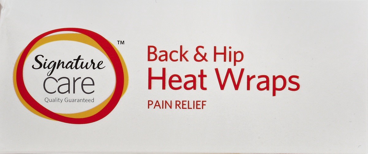 slide 4 of 4, Signature Heat Wraps 1 ea, 1 ct