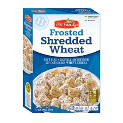 Our Family Frosted Shredded Wheat Cereal
