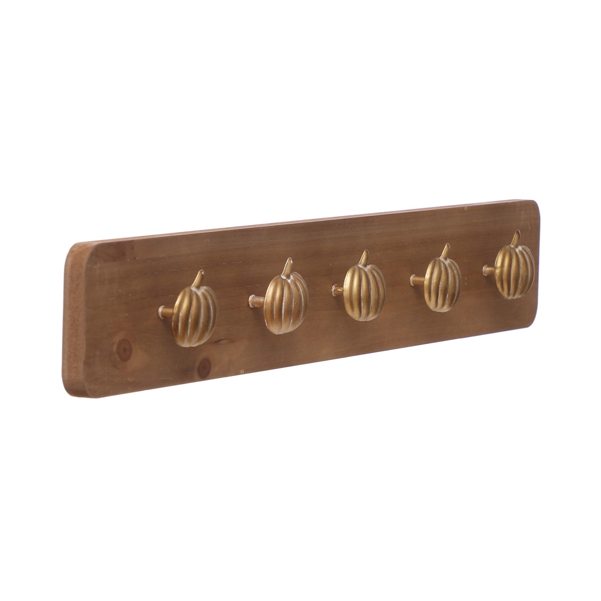slide 3 of 3, 21" Pumpkin Wall Hanging Rack By Ashland, 21 in x 2 in x 3.5 in