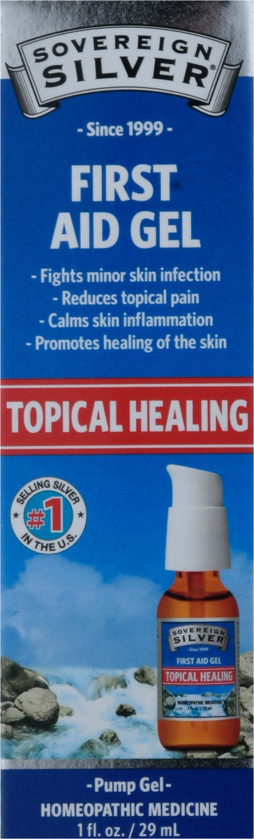 slide 5 of 13, Sovereign Silver Topical Healing Pump First Aid Gel 1 fl oz, 2 oz