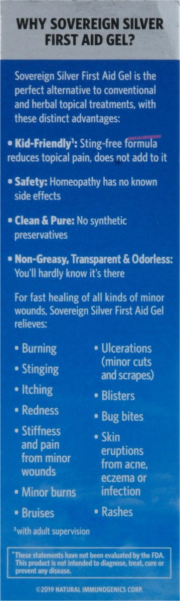 slide 9 of 13, Sovereign Silver Topical Healing Pump First Aid Gel 1 fl oz, 2 oz