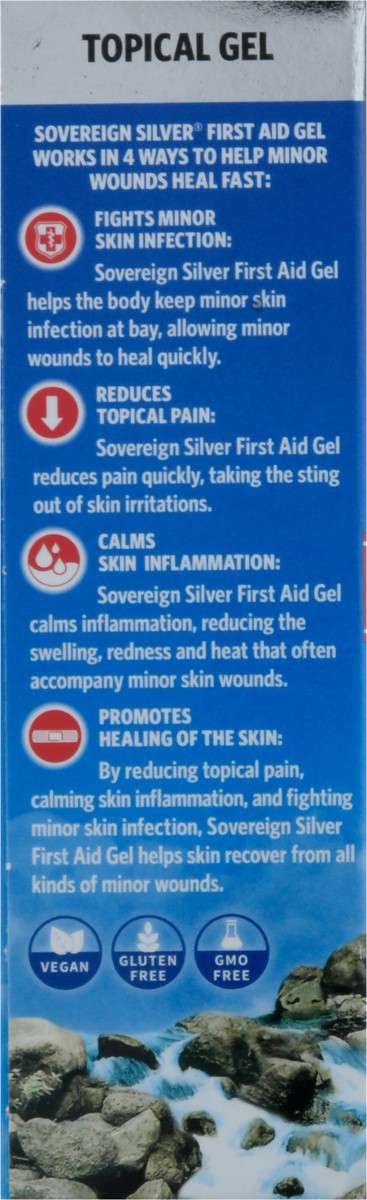 slide 11 of 13, Sovereign Silver Topical Healing Pump First Aid Gel 1 fl oz, 2 oz