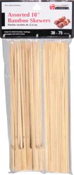 Culinary Elements 10 Inch Assorted Bamboo Skewers 1 ea