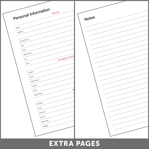 slide 6 of 6, 2025 Office Depot Monthly Planner, 7"" X 9"", Silver, January To December, Od001730, 1 ct