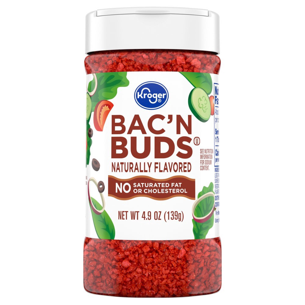 slide 1 of 4, Kroger® Bac'n Buds, 4.9 oz