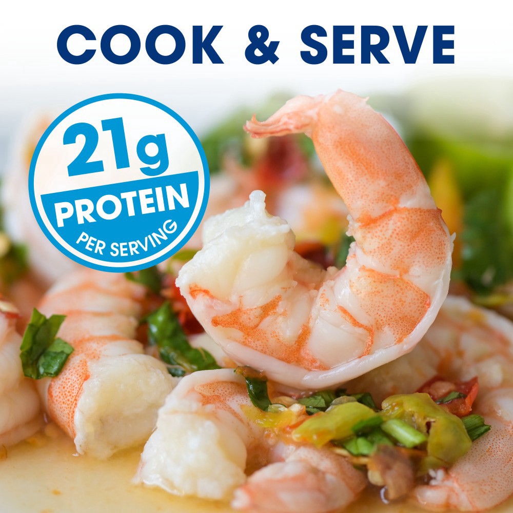 slide 3 of 5, Kroger® Jumbo Raw Shrimp Easy Peel Tail On, 12 oz