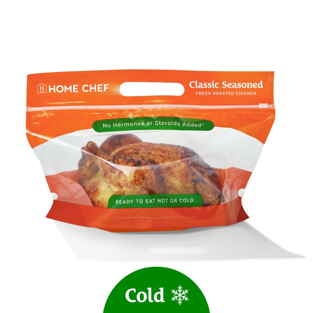 slide 4 of 4, Home Chef Classic Seasoned Fresh Roasted Cold Chicken, 32 oz