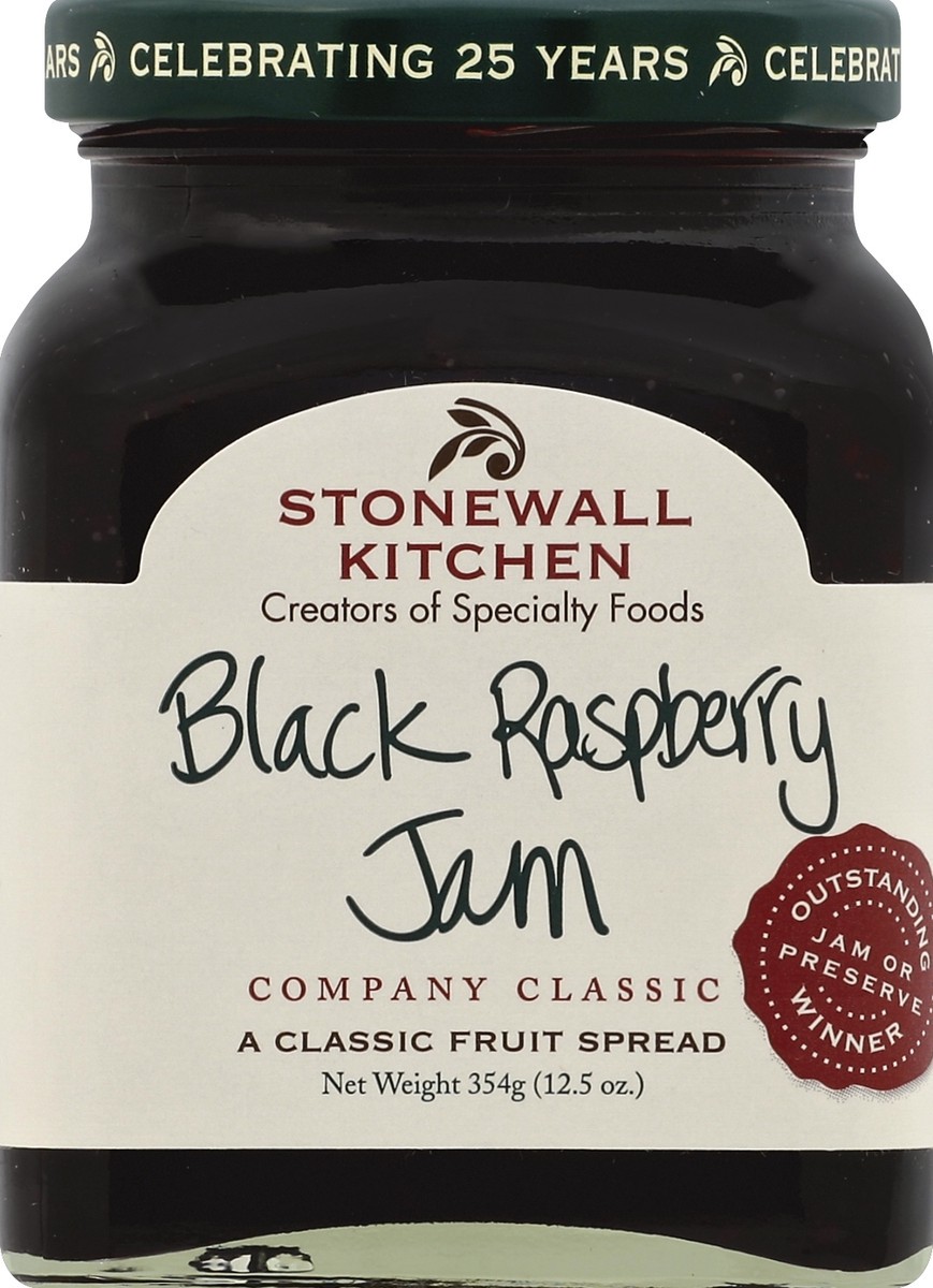 slide 1 of 1, Stonewall Kitchen Jam Black Raspberry, 12.5 oz