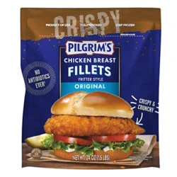 Pilgrim's Crispy Fritter Breast Fillet - 1.5 Lb