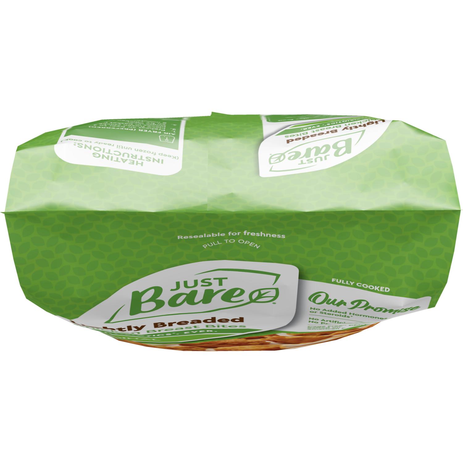 slide 2 of 8, Just BARE Lightly Breaded Chicken Breast Bites, 1.5 lb