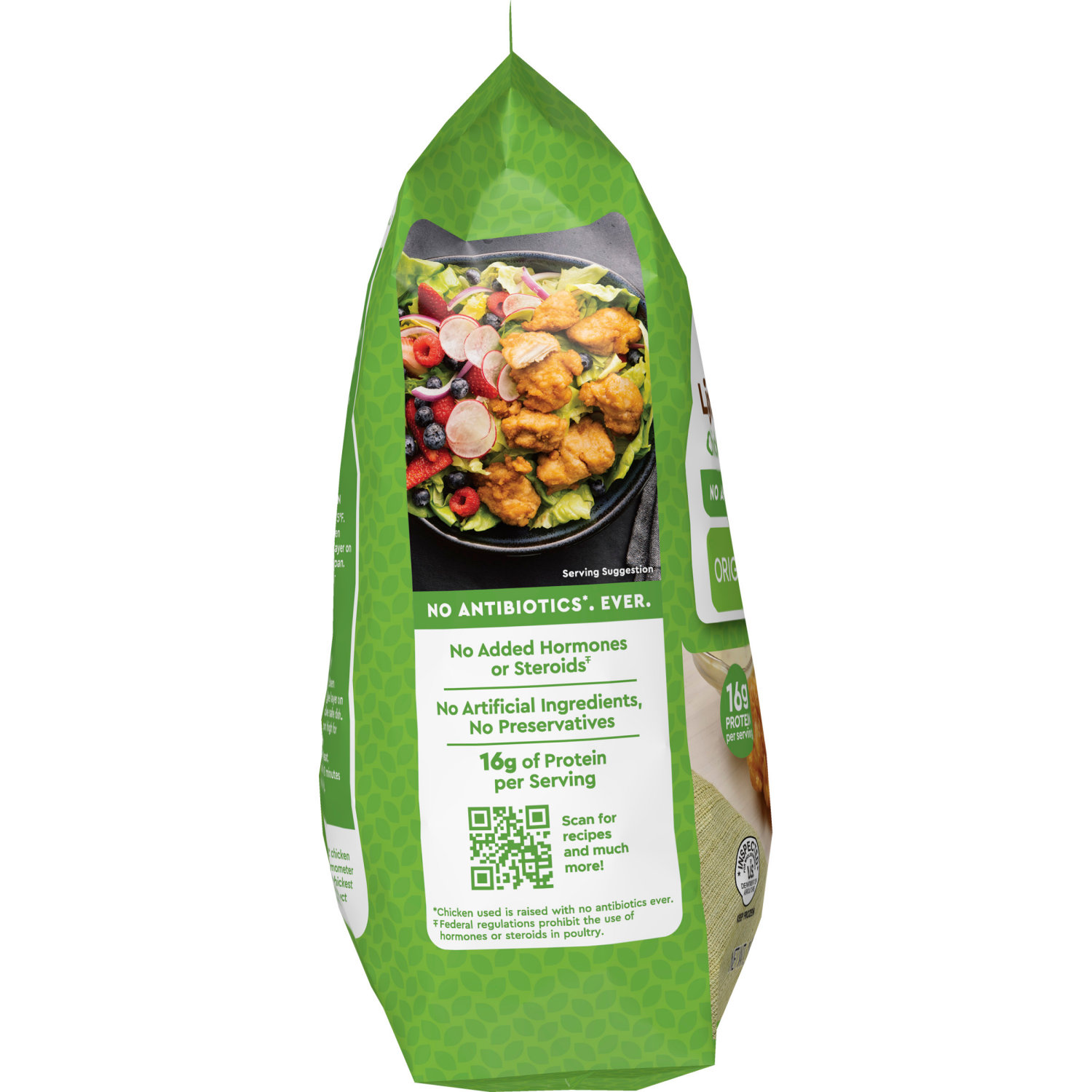 slide 8 of 8, Just BARE Lightly Breaded Chicken Breast Bites, 1.5 lb